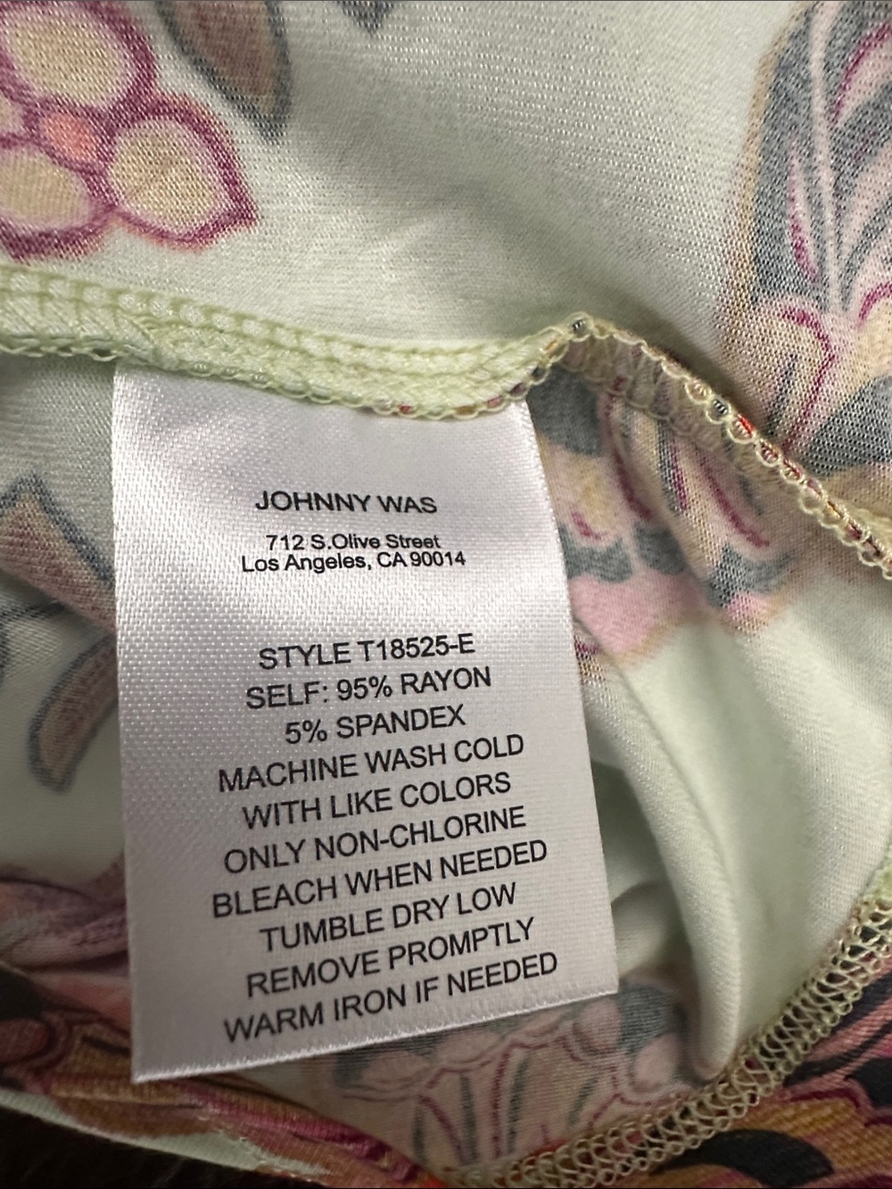 Johnny Was Janie Favorite Flare Sleeve Crew Neck Butterfly Top NEW Small - Picture 6 of 6